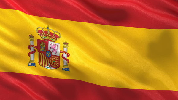Decoratie Spaanse vlaggen pakket (3 stuks) - huren