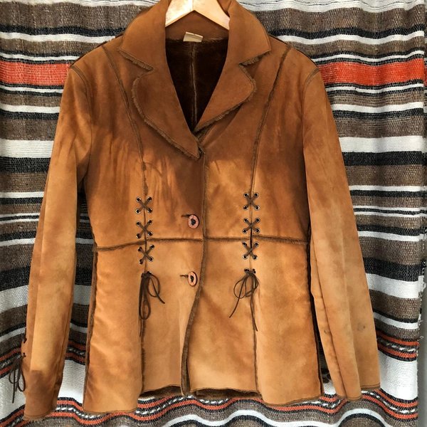 Vintage imitatie Lamy coat